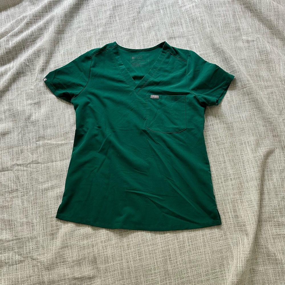 Figs Hunter Green Scrub Set (Limited Edition Color)